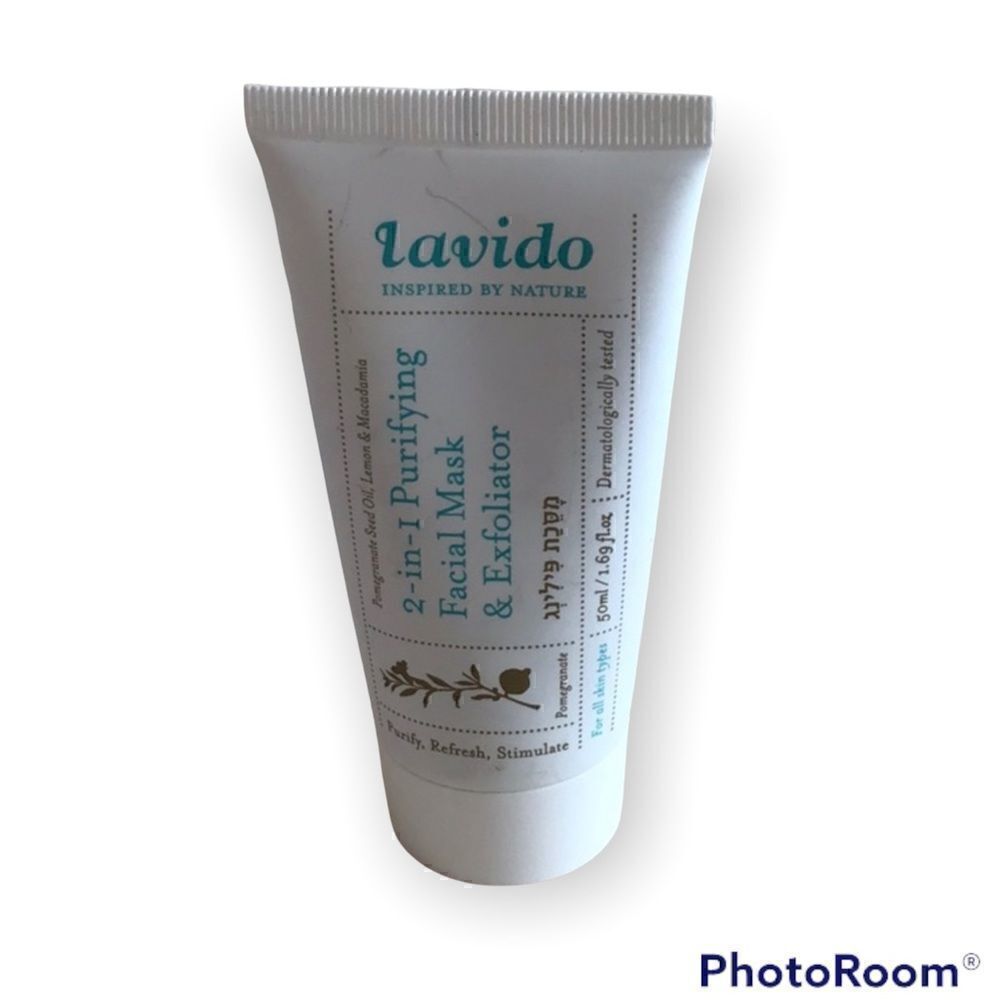 Lavido 2 in 1 Purifying Facial Mask & Exfoliator